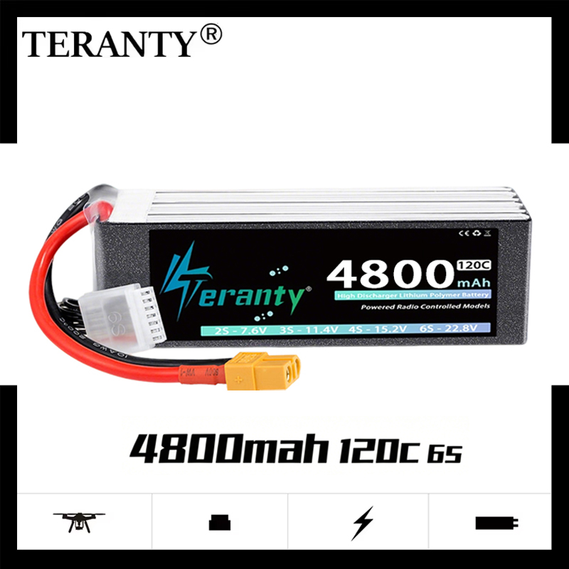 Nano Quad Fpv - TERANTY 6S 4800mAh Lipo Battery 22.8V