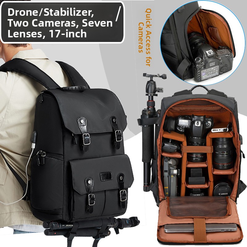 Drone & Rc Plane Maker Durgapur West Bengal - Professional DSLR Camera Bag Backpack Large