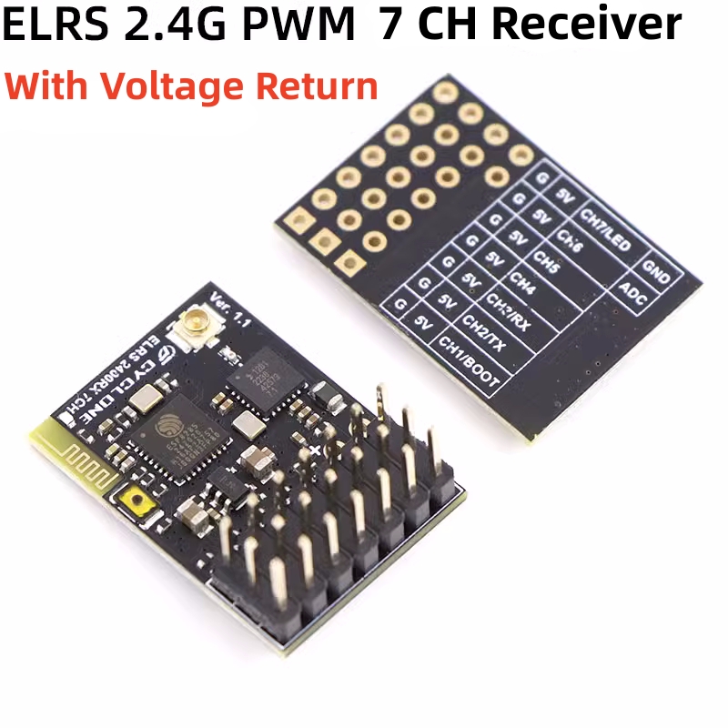 Drone Tech Rc - ELRS 2.4G PWM 7CH 6CH CRSF