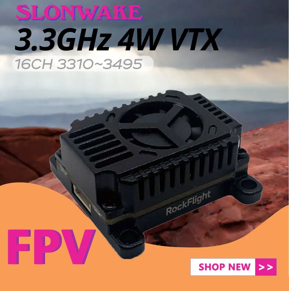 SLONWAKE FPV 3.3G 16CH 4000mW  - Drone With Rc Controller review and price