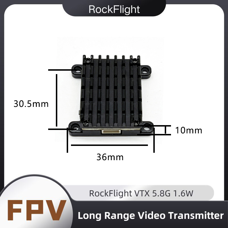 RockFlight TX663 VTX 5.8G 48CH - Rc Transmitter Drone review and price