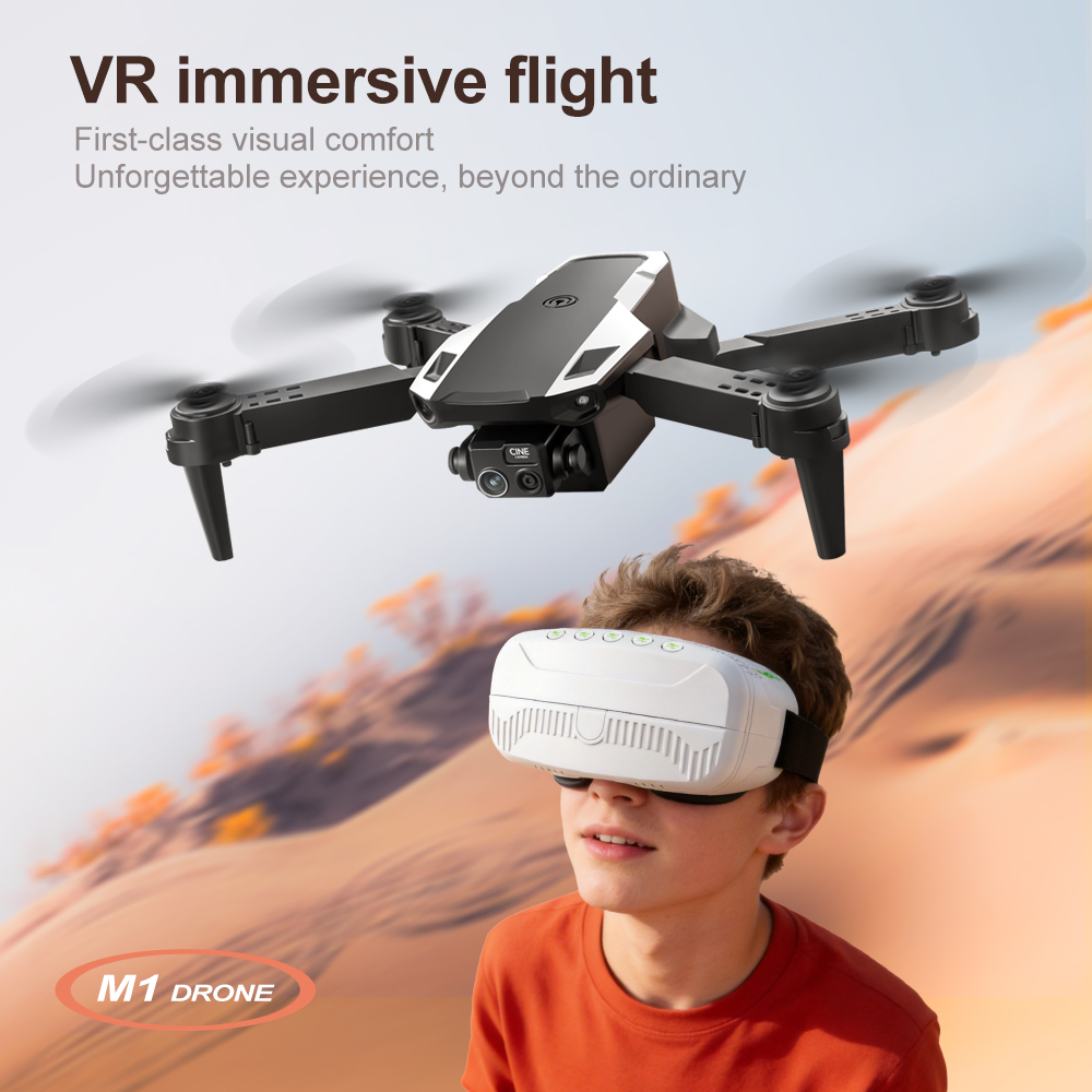 Original M1/M1VR Foldable GPS  - Drone E88Pro Rc 4K review and price