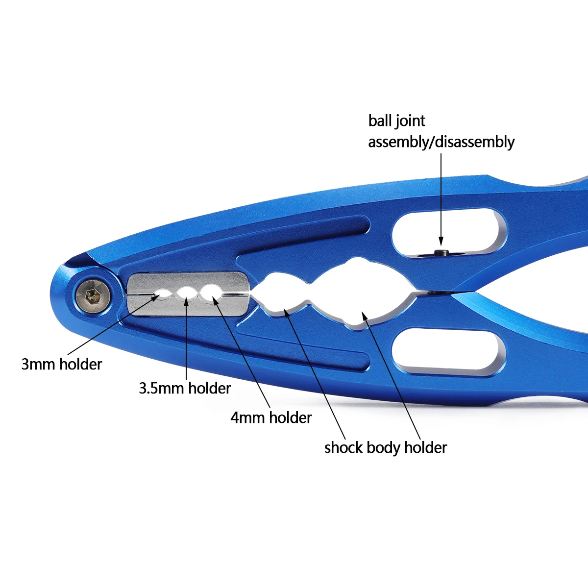 Aluminum CNC Pliers Pivot Ball - Drone Tech Rc review and price