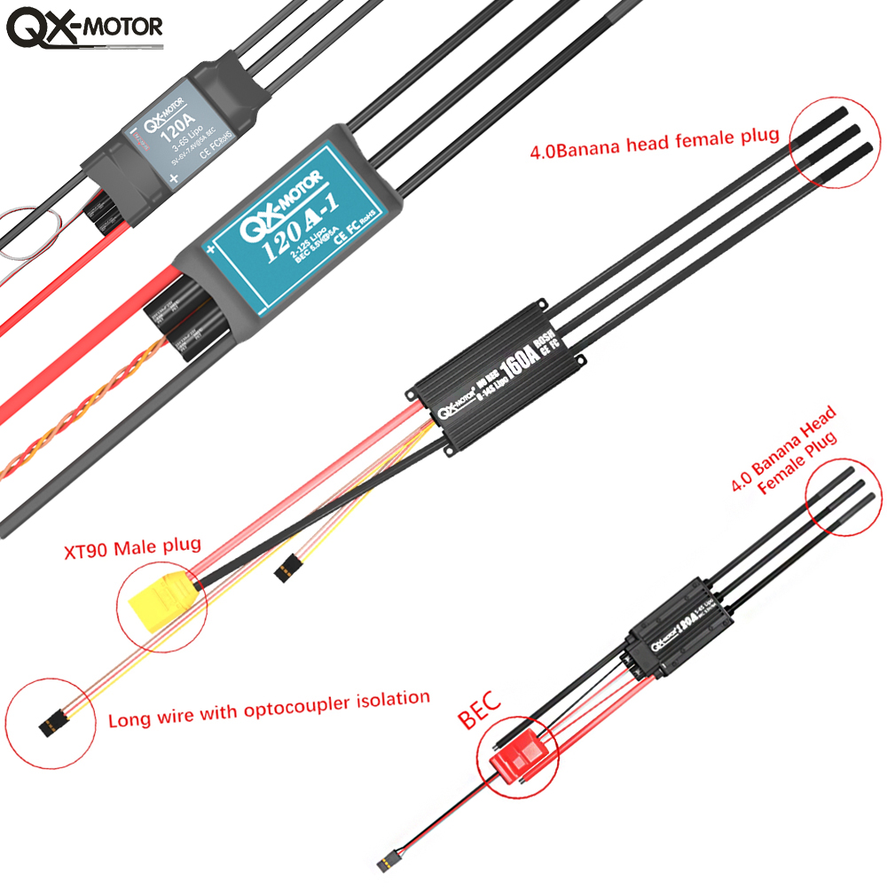 20A-120A Brushless ESC Speed C - Drone Tech Rc review and price