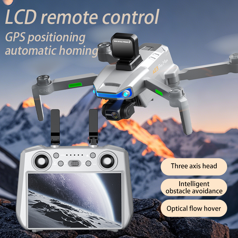 AE3 PRO Max NEW LCD SC GPS Dro - Drone Rc Helicopter With Camera review and price