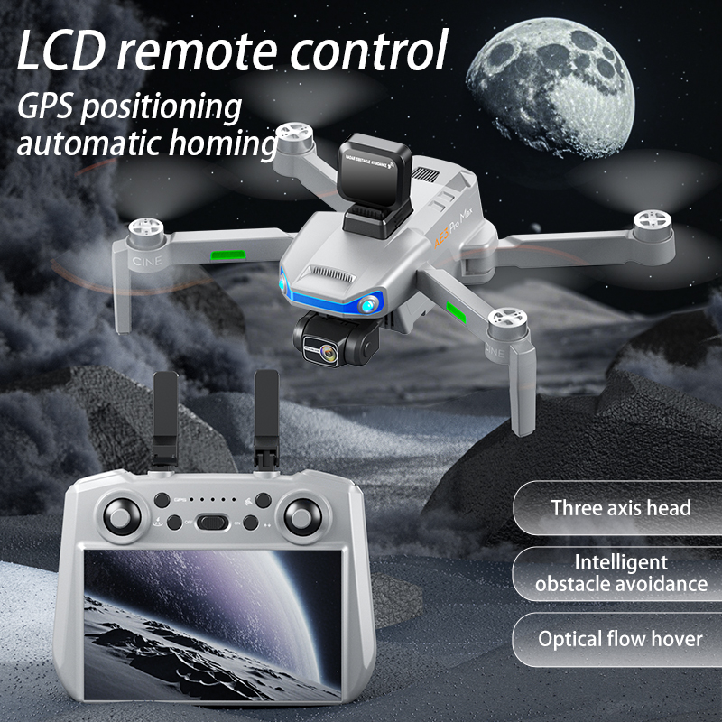 AE3 PRO Max NEW LCD SC GPS Dro - Drone Rc Helicopter With Camera review and price