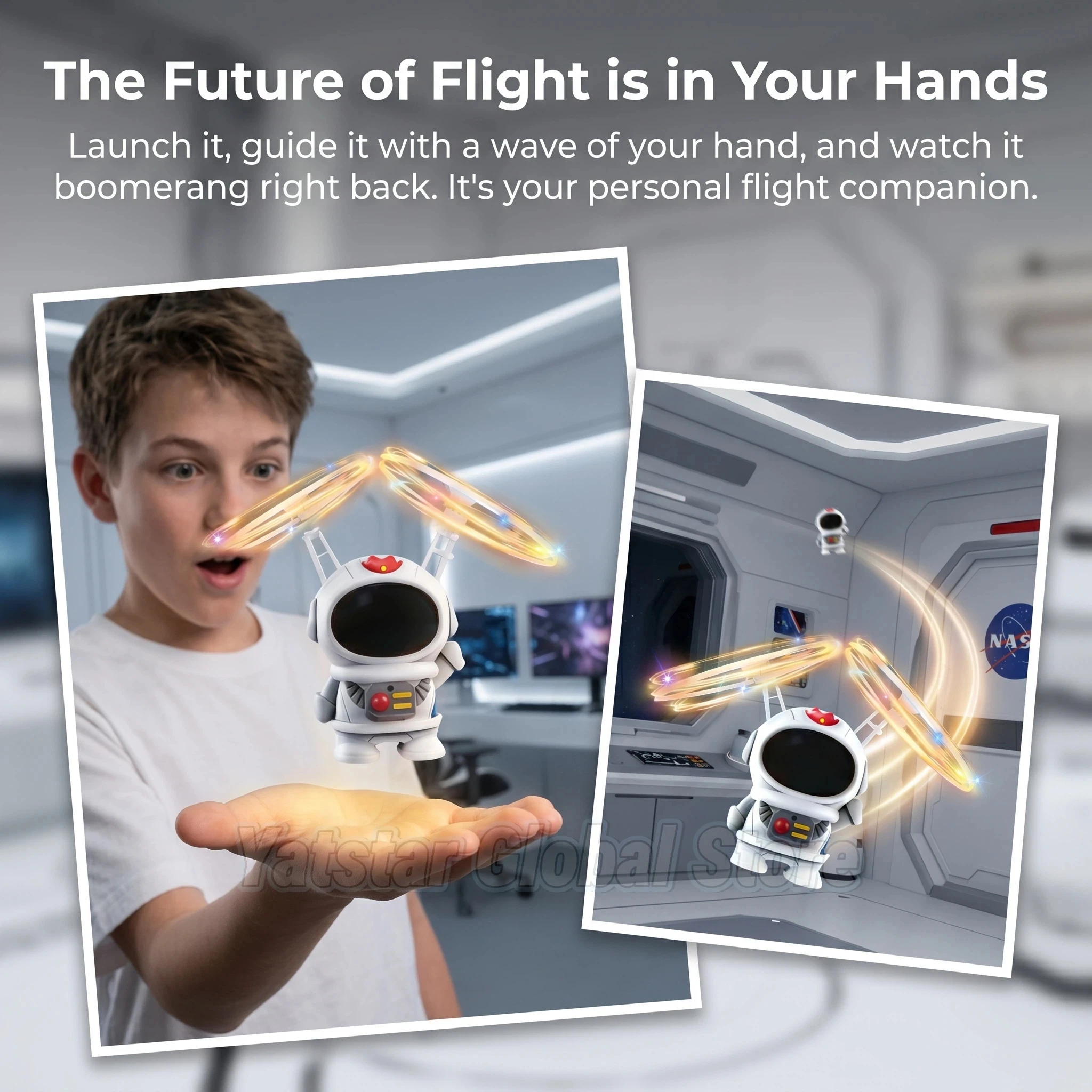 Creative Mini Astronaut Drone  - Drone Pro Rc Ufo review and price