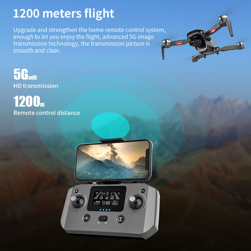 L106 Pro 3 Drone 5G WIFI FPV F - Drone Rc Helicopter With Camera review and price