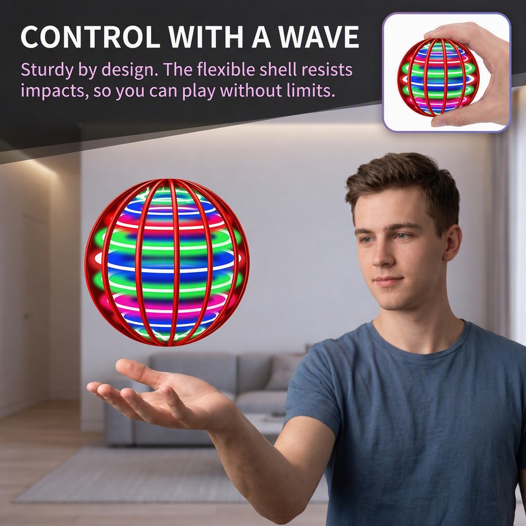 Magic Hand Control Flying Ball - Drone Pro Rc Ufo review and price