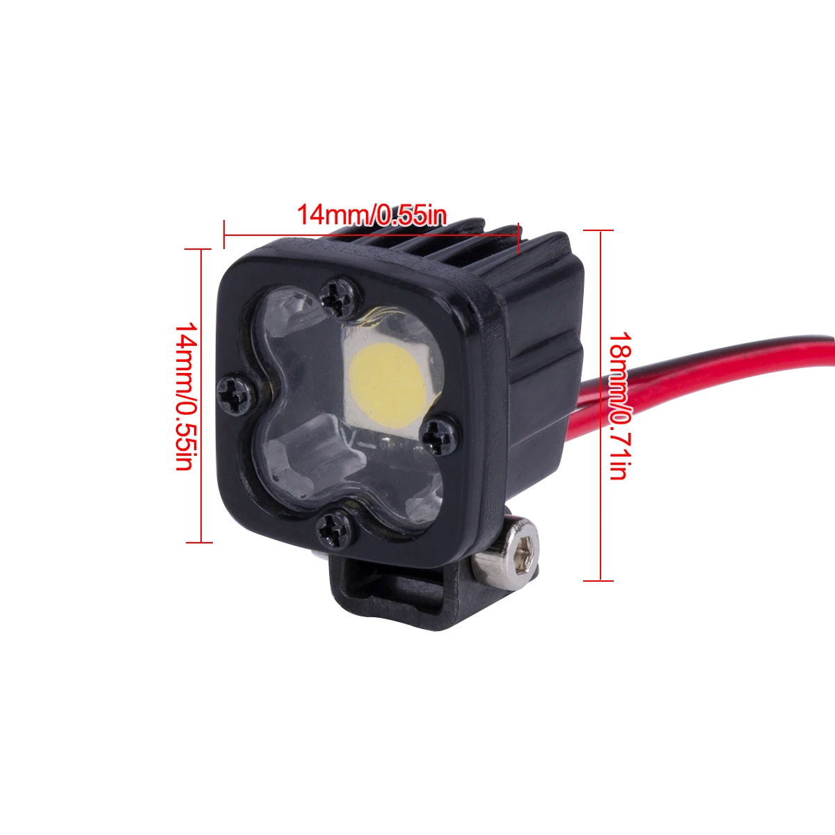 RC Car Square Bright LED Top L - Rc Crawler Axle Parts review and price