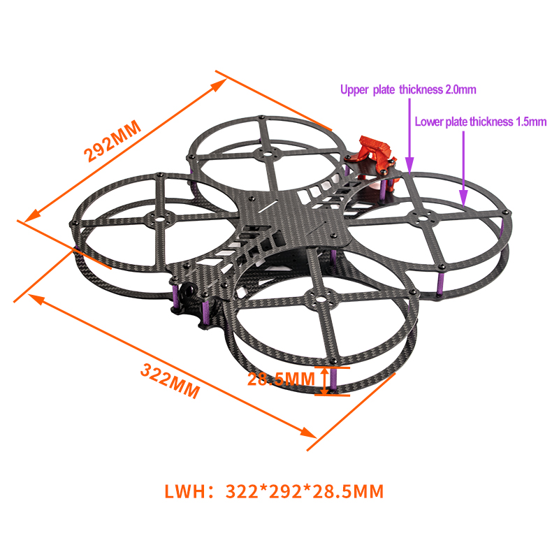 NEW 5 inch AOS Cine O5 EVO V1. - Drone Frame 5 Inch review and price