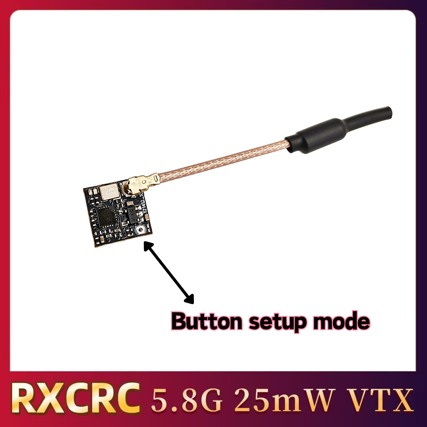 RXCRC 5.8GHz 48CH FPV 25mW Ana - Drone With Rc Controller review and price