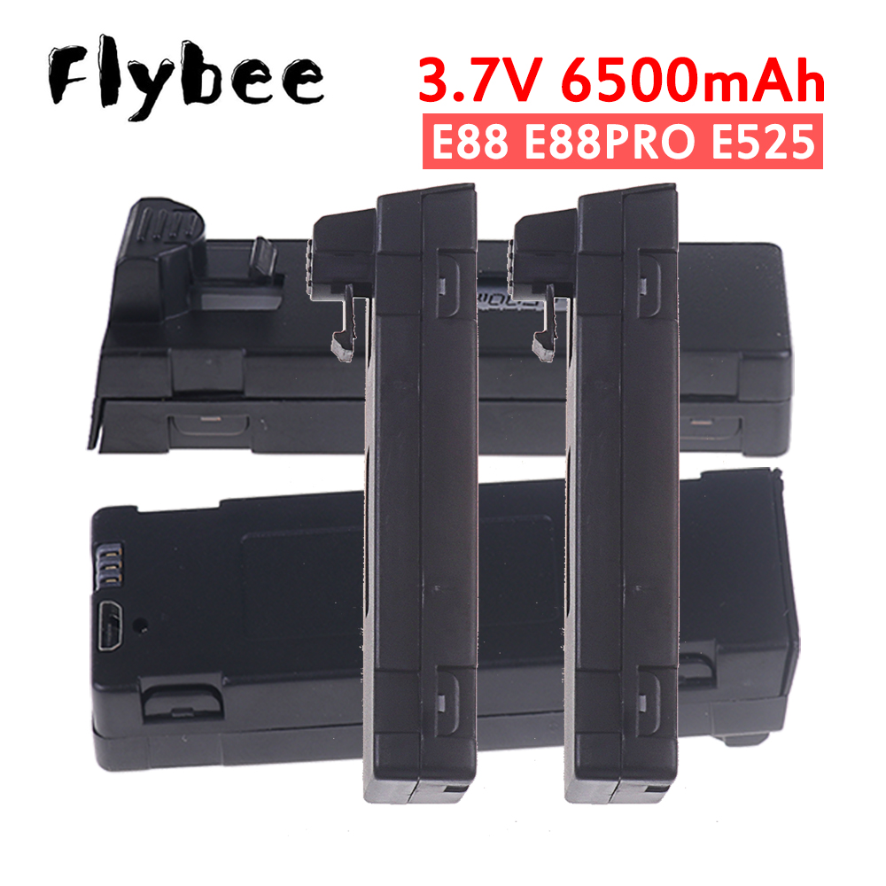 Rechargeable 3.7V 6500mAh E88P - Drone Rc E99 K3 review and price